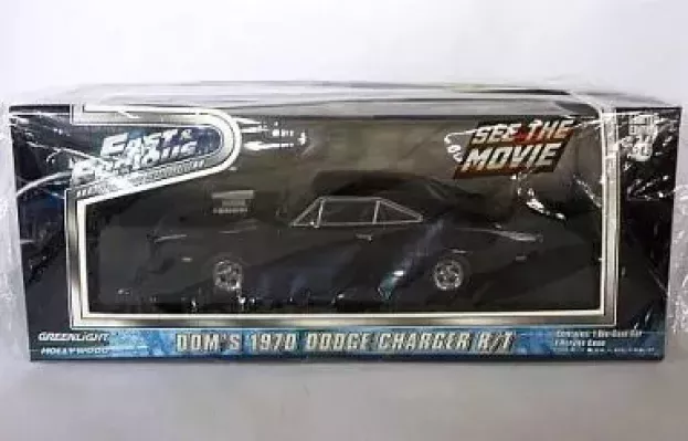 Greenlight Dodge Dom's Charger 1970 Dominic Toretto Fast & Furious I 2001 1:43 86201