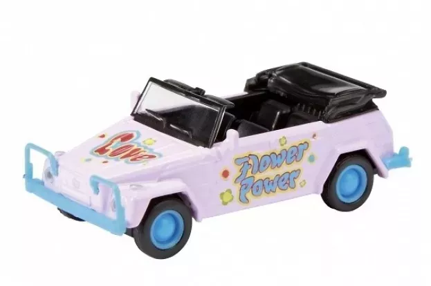 Schuco Volkswagen Type-181 Kubelwagen Flower Power 1:87 25852