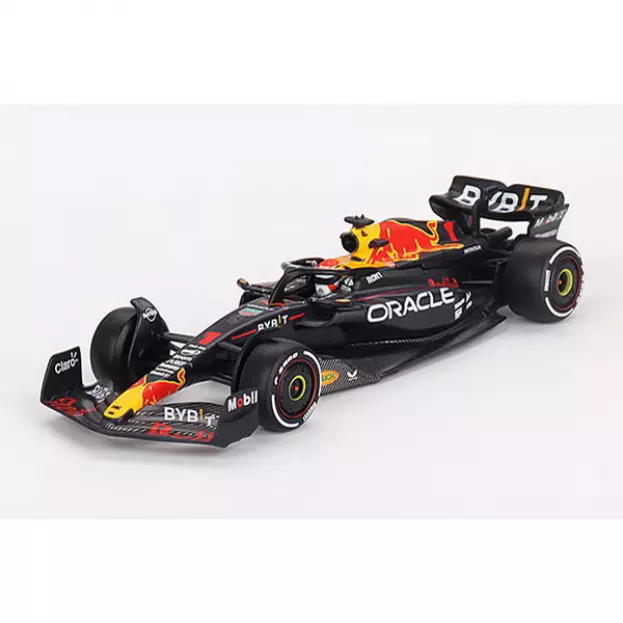 Mini GT Red Bull F1 Rb19 Team Oracle Red Bull Racing N 1 World Champion Winner Bahrain Gp 2023 Max Verstappen 1:64 MGT00724-L
