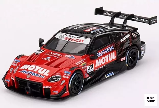 Mini GT Nissan Gt-r Nismo Team Motul Autech N 23 Gt500 Super Gt 2021 Taugio Matsuda Ronnie Quintarelli 1:64 MGT00756-L