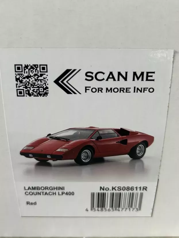 Kyosho Lamborghini Countach Lp400 1974 1:12 08611R
