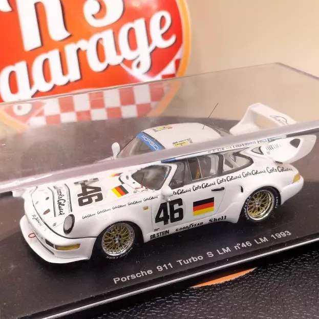 Spark Porsche 911 964 Turbo S Team Le Mans Porsche N 46 24h Le Mans 1993 H.stuck W.rohrl H.haywood 1:43 S1931
