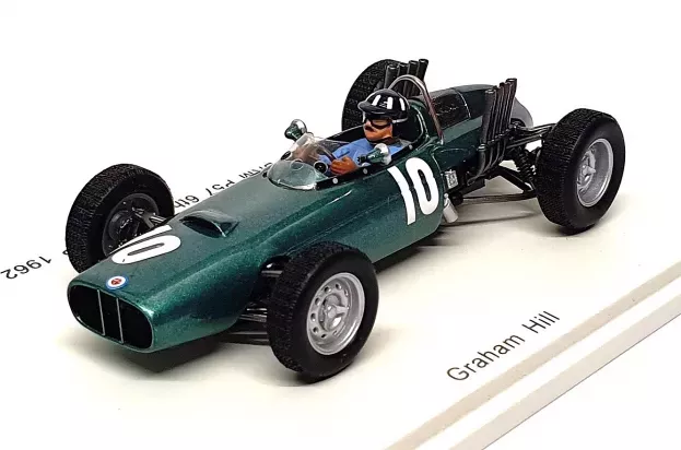 Spark Brm F1 P57 N 10 6th Monaco Gp 1962 Graham Hill 1:43 S4792