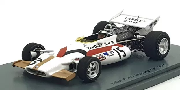 Spark Brm F1 P160 N 15 Monaco Gp 1971 Pedro Rodriguez 1:43 S5273