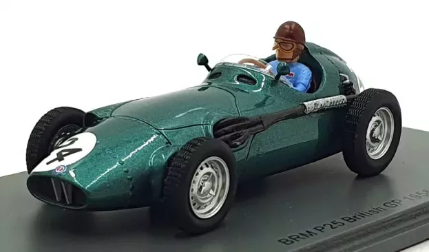 Spark Brm F1 P25 N 24 English Gp 1956 T.brooks 1:43 S5721