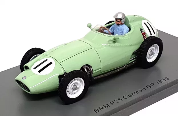 Spark Brm F1 P25 N 11 German Gp 1959 H.herrmann 1:43 S5726