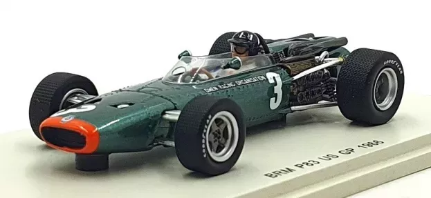 Spark Brm F1 P83 N 3 Usa Gp 1966 Graham Hill 1:43 S4253