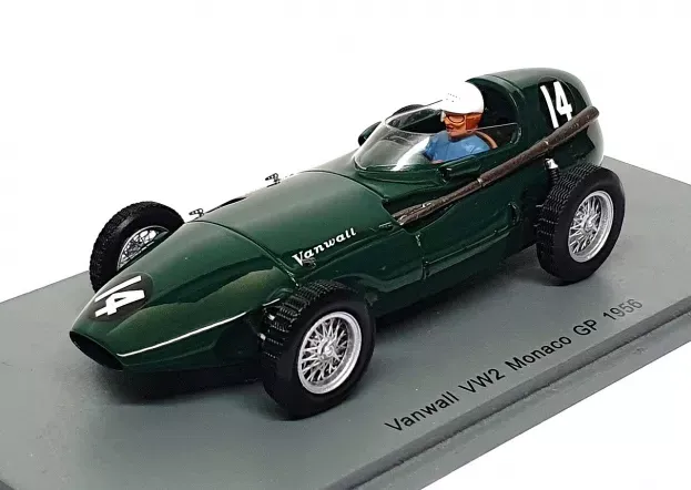Spark Vanwall F1 Vw2 N 14 Monaco Gp 1956 M.trintignant 1:43 S7200