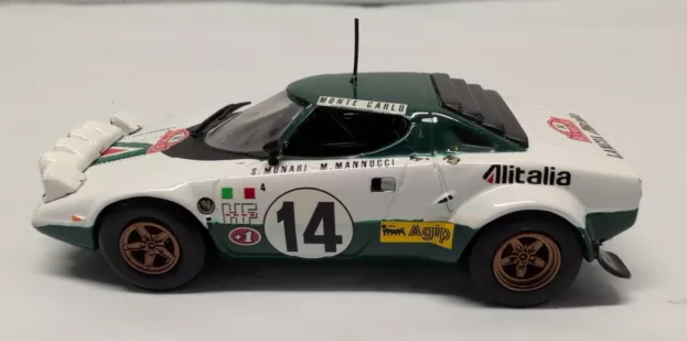 Vitesse Lancia Stratos Alitalia N 14 Rally Montecarlo Munari 1:43 AV081