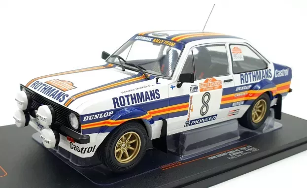 IXO Models Ford Escort Mkii Rs 1800 Team Rothmans N 8 3rd Rally Sanremo 1980 H.mikkola A.hertz 1:18 18RMC037B