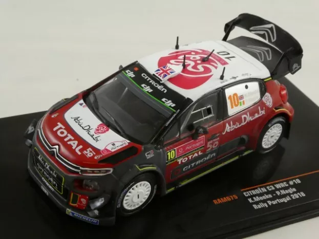 IXO Models Citroen C3 Wrc Abu Dhabi N 10 Rally Portugal 2018 K.meeke P.nagle 1:43 RAM675