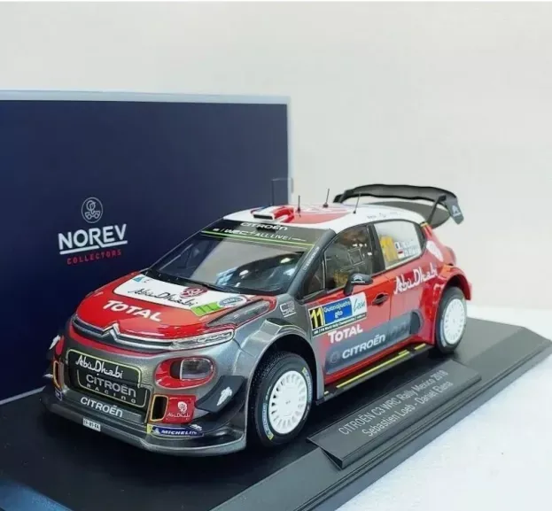 Norev Citroen C3 Wrc Abu Dhabi N 11 Rally Mexico 2018 S.loeb D.elena 1:18 181638
