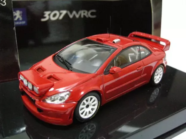 Autoart Peugeot 307 Wrc Plain Body Version 1:43 60557