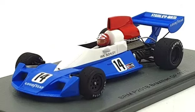 Spark Brm F1 P201b N 14 Brazilian Gp 1976 I.ashley 1:43 S5288