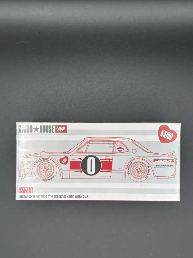 Mini GT Nissan Skyline Gt-r kpgc10 N 0 Kaido Works V2 1969 1:64 KHMG211