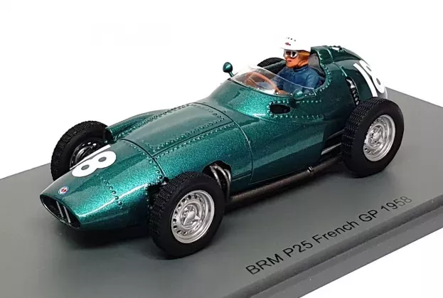 Spark Brm F1 P25 N 18 France Gp 1958 M.trintignant 1:43 S5732