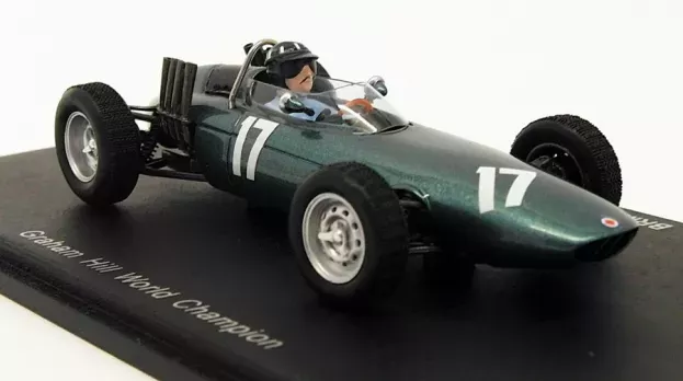 Spark Brm F1 P57 N 17 World Champion Winner Dutch Gp 1962 Graham Hill 1:43 S1625