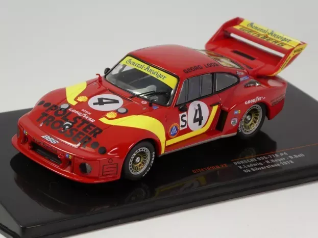 IXO Models Porsche 935 77a 930 Team Gelo Racing N 4 6h Silverstone 1978 Klaus Ludwig Hans Heyer 1:43 GTM169LQ.22