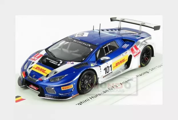 Spark Lamborghini Huracan Gt3 Team Attempto Racing N 101 24h Spa 2016 F.babini P.niederhauser D.zampieri 1:43 SB292