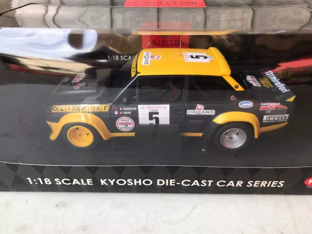 Kyosho Fiat 131 Abarth N 5 Winner Rally Tour De Corse 1977 B.darniche A.mahe 1:18 08372A