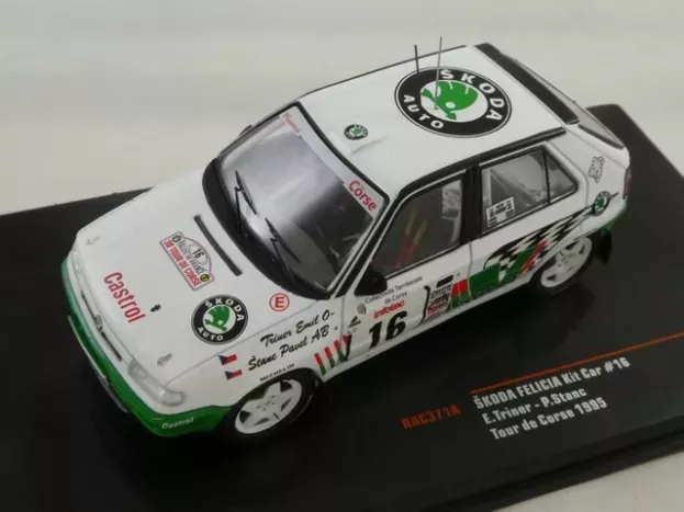 IXO Models Skoda Felicia Kit Car N 16 Rally Tour De Corse 1995 E.triner P.stanc 1:43 RAC371A