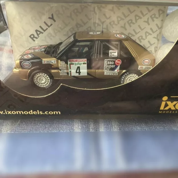 IXO Models Lancia Delta Hf 4wd Esso N 4 Rally Sanremo 1987 F.tabaton L.tedeschini 1:43 SCR004