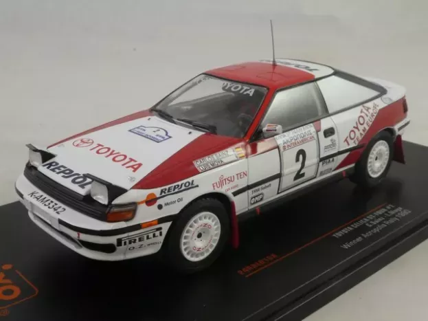 IXO Models Toyota Celica Gt-four N 2 Rally Acropolis 1990 C.sainz L.moya 1:24 24RAL016A