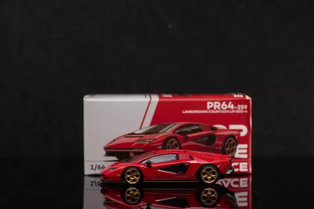 Pop Race Lamborghini Countach Lpi 800-4 2021 1:64 PR640259