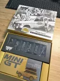 1/64 Mini GT 1982 Range Rover Camel Trophy Papa New Guinea Set Car - MGTS0006