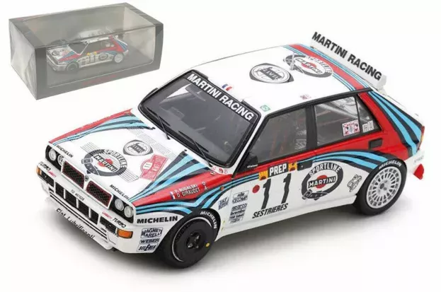 Spark Lancia Delta Hf Integrale Evoluzione Martini N 11 5th Rally Montecarlo 1992 F.bugalski D.giraudet 1:43 S9016