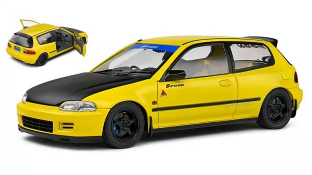 Solido Honda Civic Eg6 Sir Ii Spoon 1991 1:18 1810402
