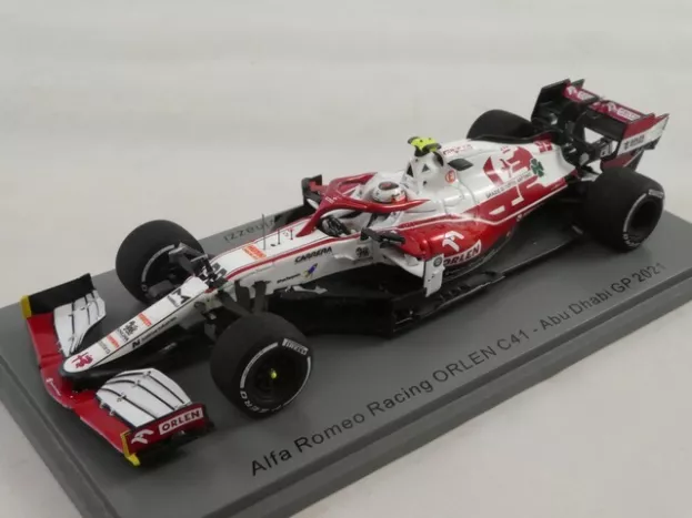 Spark Alfa Romeo F1 C41 Team Orlen Racing N 99 Abu Dhabi Gp 2021 Antonio Giovinazzi 1:43 S7857