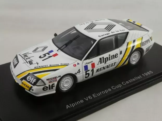 Spark Renault Alpine A310 N 51 Castellet 1985 J.ragnotti 1:43 S5473