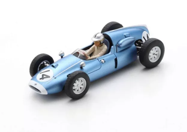 Spark Cooper F1 T51 N 14 Monaco Gp 1960 R.salvadori 1:43 S8048