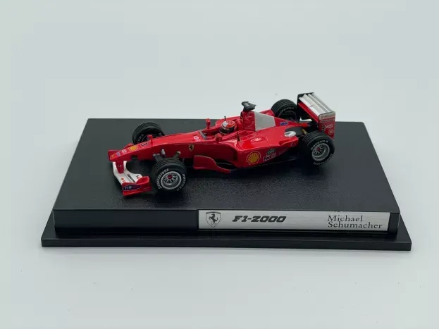 Hot Wheels Ferrari F1 F1-2000 N 3 World Champion Season 2000 Michael Schumacher 1:43 26748