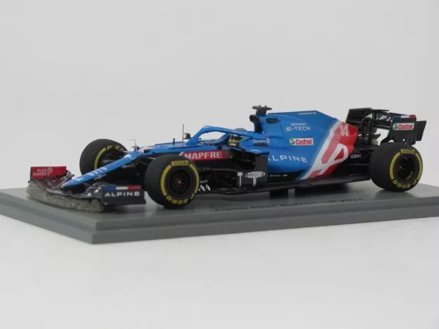 Spark Alpine F1 A521 Renault E-tech 20b Team Alpine N 14 Bahrain Gp 2021 Fernando Alonso 1:43 S7664