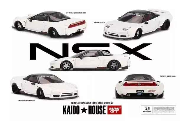 Mini GT Honda Nsx Kaido Works V2 Coupe 2002 1:64 KHMG148