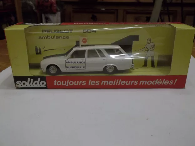 Solido Peugeot 504 Ambulance 1970 1:43 23