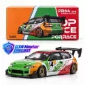 POP RACE 1:64 Honda Civic EG6 V1.5 JACCS Pandem PR640128 Diecast