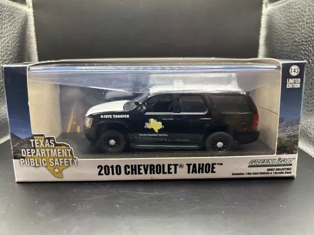 Greenlight Chevrolet Tahoe Texas Highway Patrol State Trooper 2010 1:43 86184