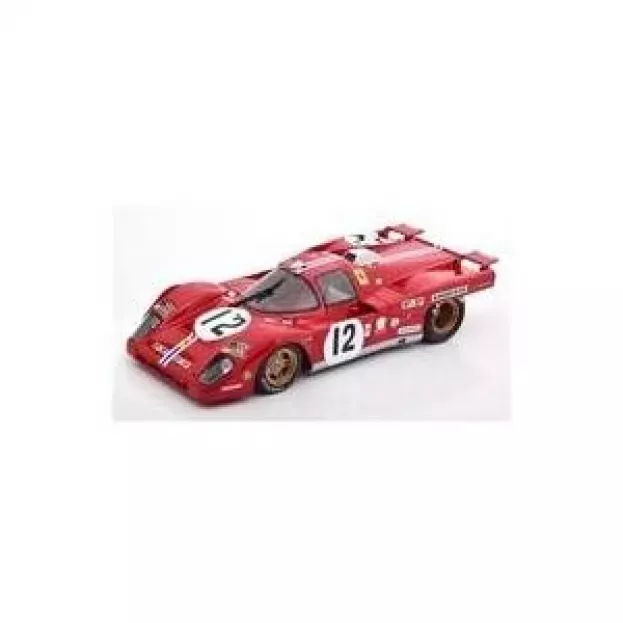 CMR Ferrari 512m 5.0l V12 Team N.a.r.t. North American Racing Team N 12 3rd 24h Le Mans 1971 Sam Posey Tony Adamovicz 1:18 CMR017