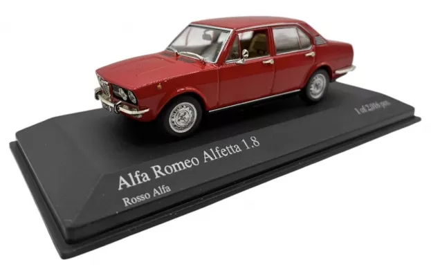 Minichamps Alfa Romeo Alfetta 1800 1972 1:43 400120202