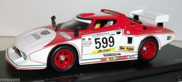 Kyosho Lancia Stratos Turbo Gr.5 Silhouette Racer N 599 4th Giro D'italia 1977 1:43 03141F