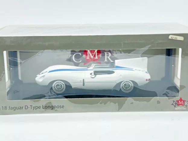CMR Jaguar D-type 3.4l Team Briggs Cunningham N 9 24h Le Mans 1955 P.walters W.spear 1:18 CMR191