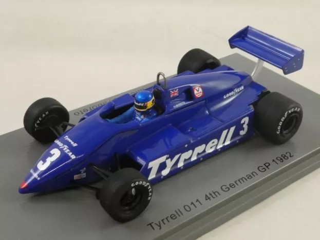 Spark Tyrrell F1 011 N 3 Germany Gp 1982 M.alboreto 1:43 S7283