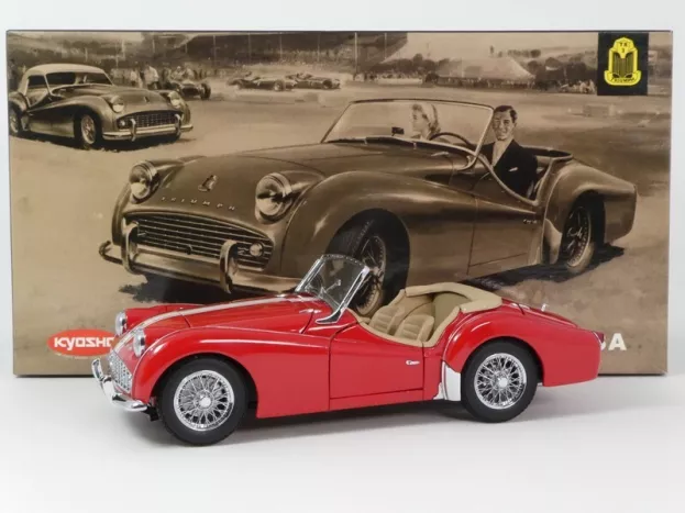 Kyosho Triumph Tr3a Spider 1958 1:18 08032R