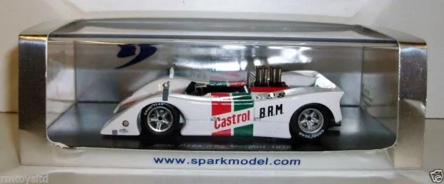 Spark Brm P154 Castrol N 98 Mosport Can-am 1970 G.eaton 1:43 S1150