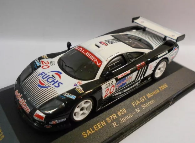 IXO Models Saleen S7r N 20 Fia-gt Monza 2005 R.janus M.stanco 1:43 GTM035