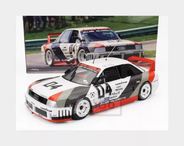 Werk83 Audi 90 Quattro Team Audi Sport N 4 Miller High Life 500km Imsa 1989 Walter Rohrl Hans Joachim Stuck 1:18 W1806004