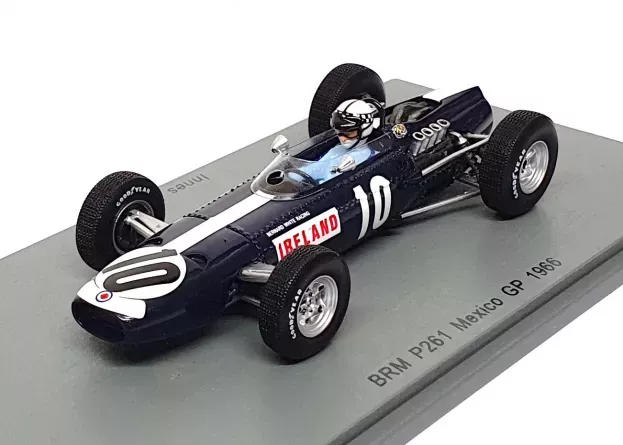 Spark Brm F1 P261 N 10 Mexican Gp 1966 I.ireland 1:43 S5275